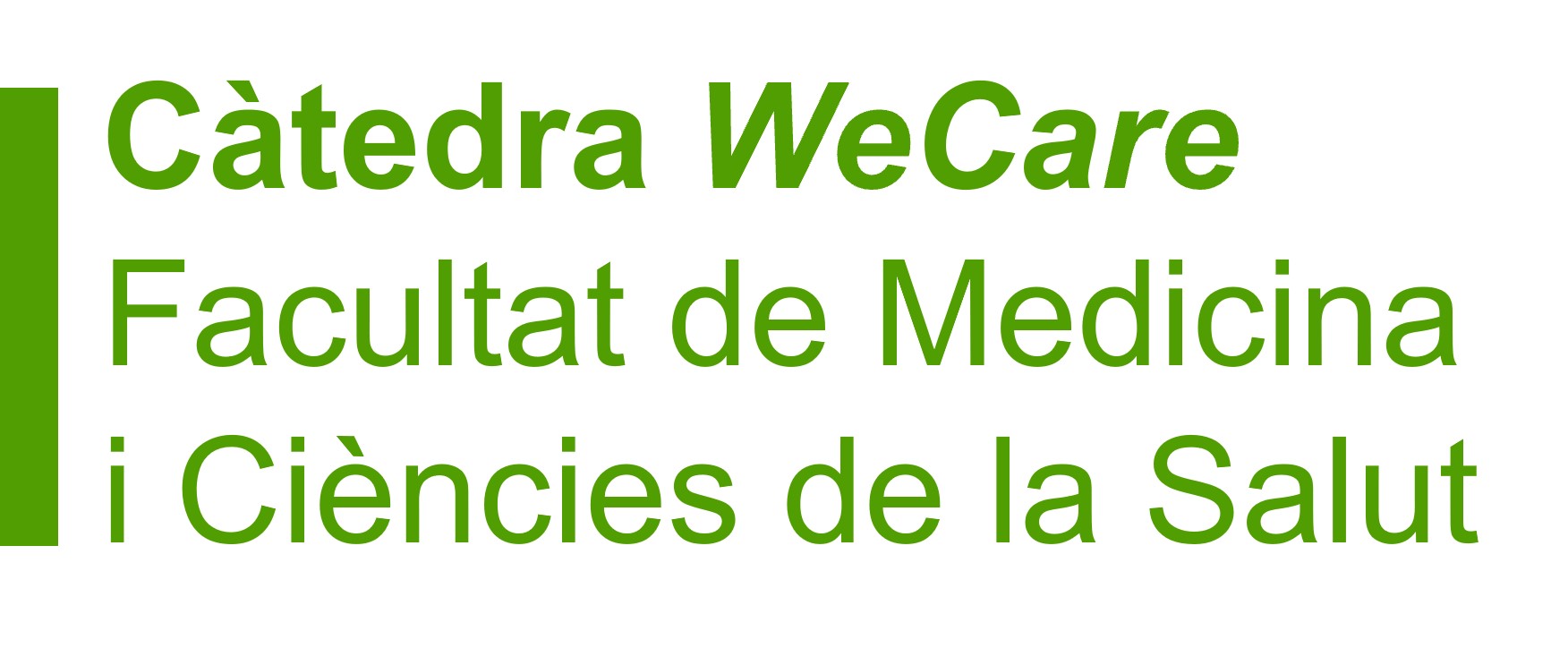 logo catedra wecare